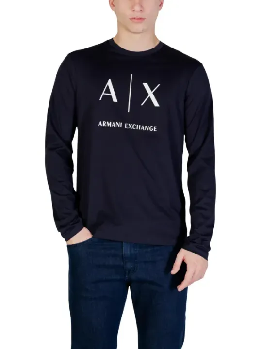 Armani Exchange Herren T-Shirt Blau | online kaufen