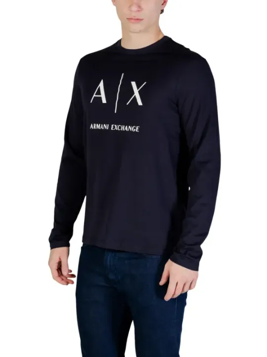 Armani Exchange Herren T-Shirt Blau | online kaufen