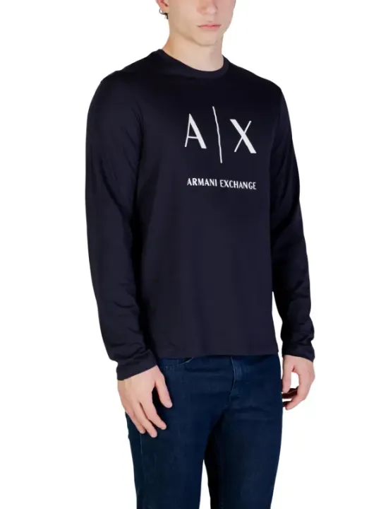 Armani Exchange Herren T-Shirt Blau | online kaufen