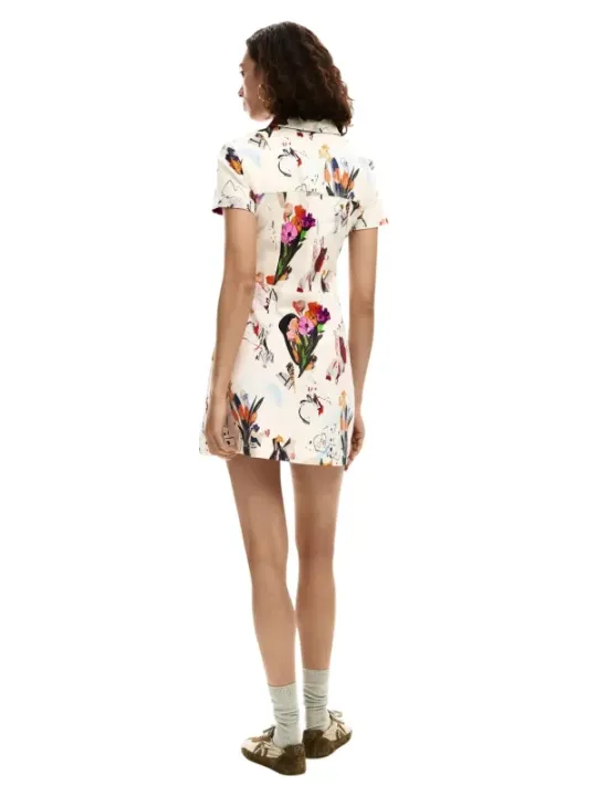 Desigual Damen Kleid Beige | online kaufen