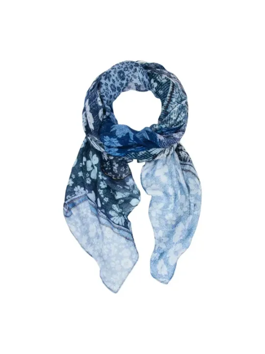 Desigual Damen Halstuch Blau | online kaufen