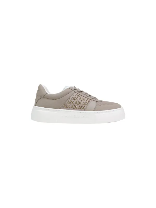 Armani Exchange Damen Sneaker Braun | online kaufen