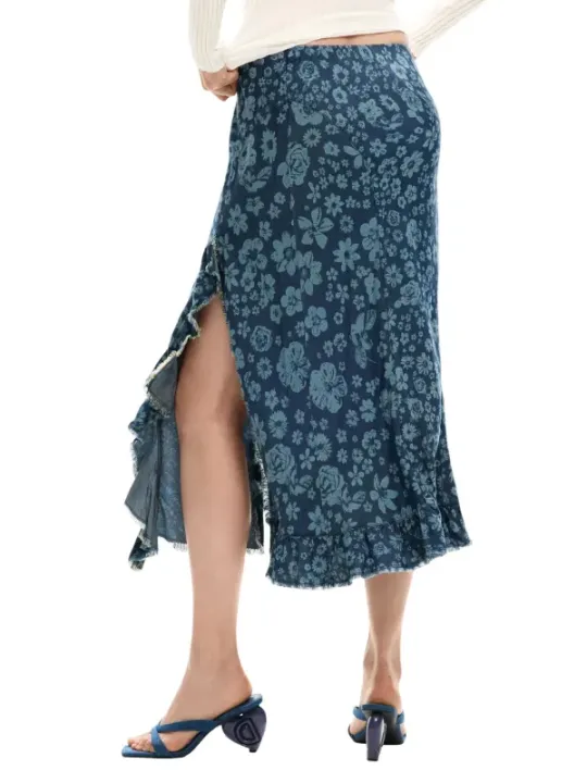 Desigual Damen Rock Blau | online kaufen