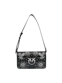 Pinko Damen Tasche Schwarz mieten | Flex-Fashion Verleih