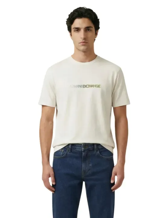 Armani Exchange Herren T-Shirt Weiß | online kaufen