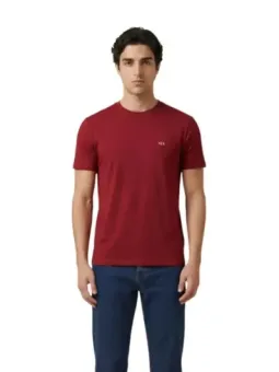 Armani Exchange Herren T-Shirt Bordeaux | online kaufen