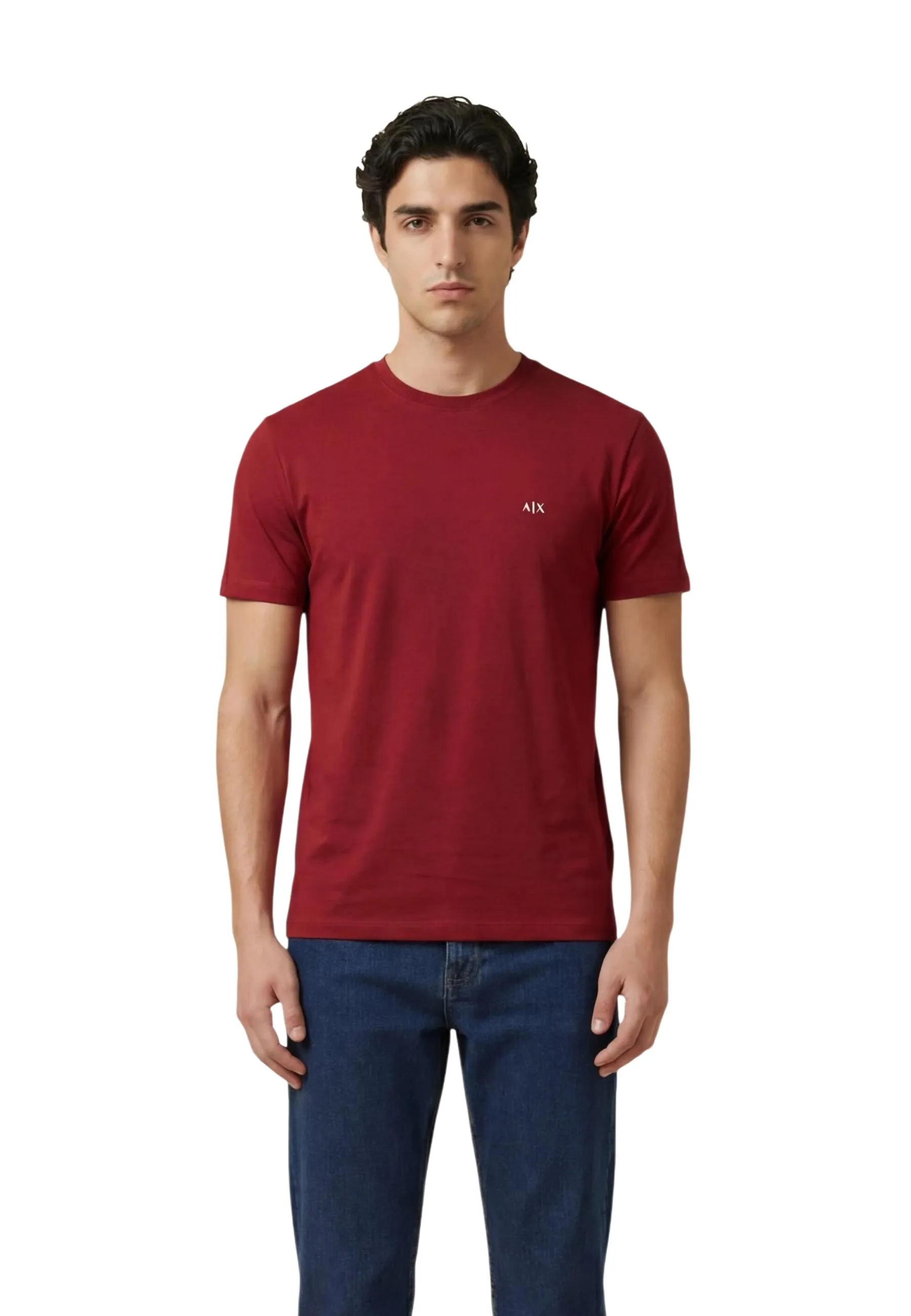 Herren T-Shirt Bordeaux 509444