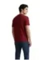 Armani Exchange Herren T-Shirt Bordeaux | online kaufen