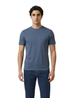 Armani Exchange Herren T-Shirt Azurblau | online kaufen