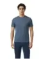 Armani Exchange Herren T-Shirt Azurblau | online kaufen