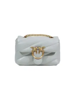 Mieten Sie die exklusive Pinko Damen Tasche Grau bei Flex-Fashion