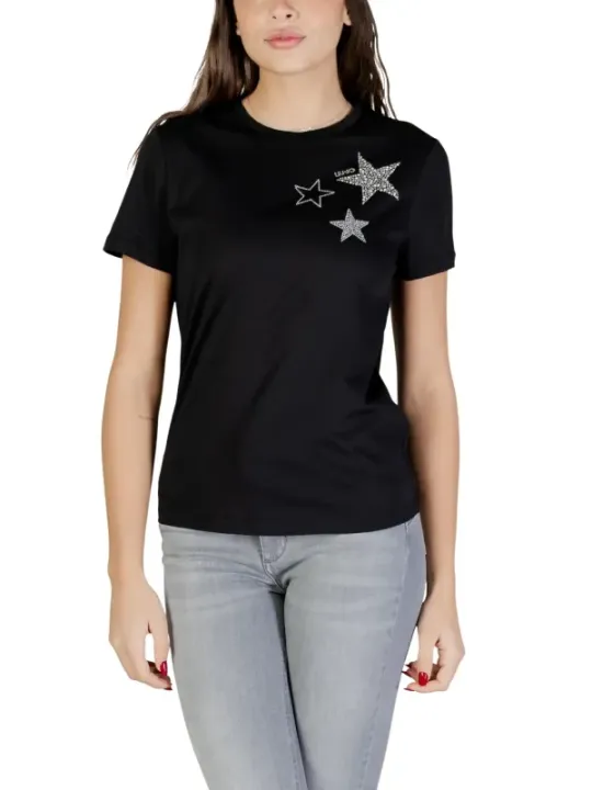 Liu Jo Damen T-Shirt Schwarz | online kaufen