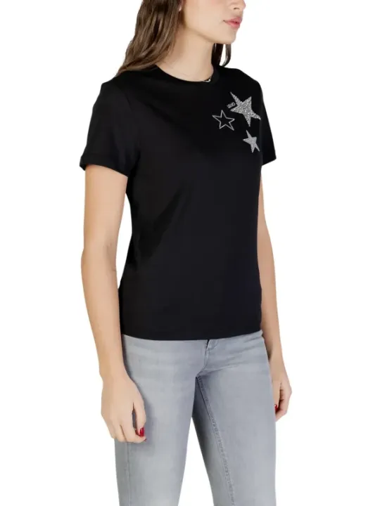 Liu Jo Damen T-Shirt Schwarz | online kaufen