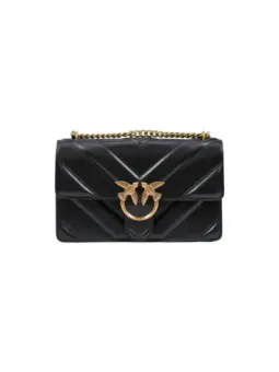 Miete Pinko Tasche Schwarz aus Leder - Flex-Fashion Verleih