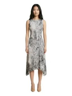 Desigual Damen Kleid Grau mieten - Flex-Fashion Verleih