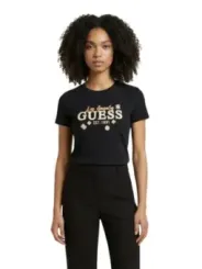 Guess Damen T-Shirt Schwarz | online kaufen