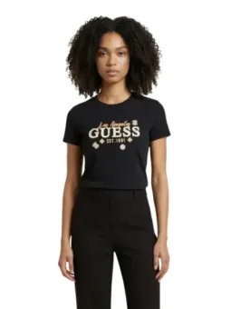 Guess Damen T-Shirt Schwarz | online kaufen