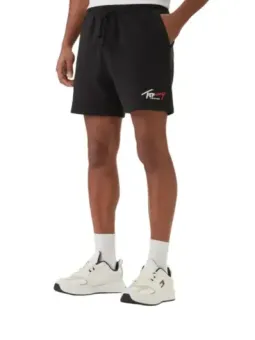 Tommy Hilfiger Herren Bermudas Schwarz mieten bei Flex-Fashion