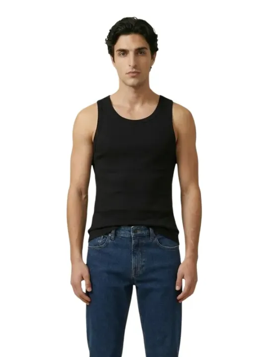 Calvin Klein Jeans Herren Tank-Tops Schwarz | online kaufen