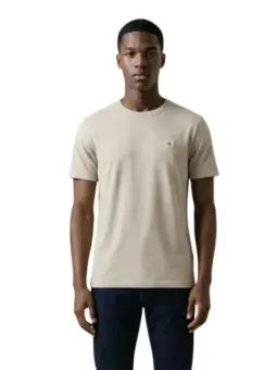 Calvin Klein Jeans Herren T-Shirt Beige | online kaufen