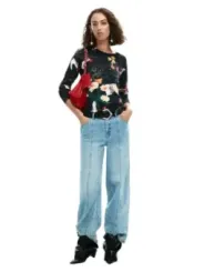 Desigual Damen Pullover Schwarz | online kaufen