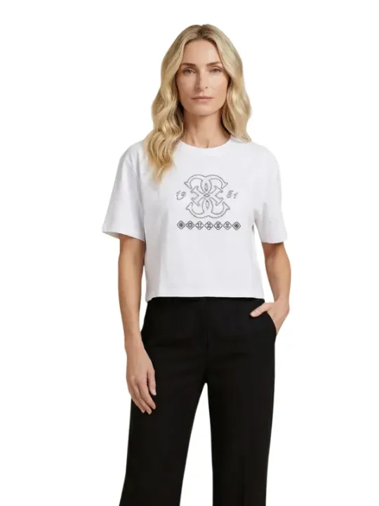 Guess Active Damen T-Shirt Weiß | online kaufen