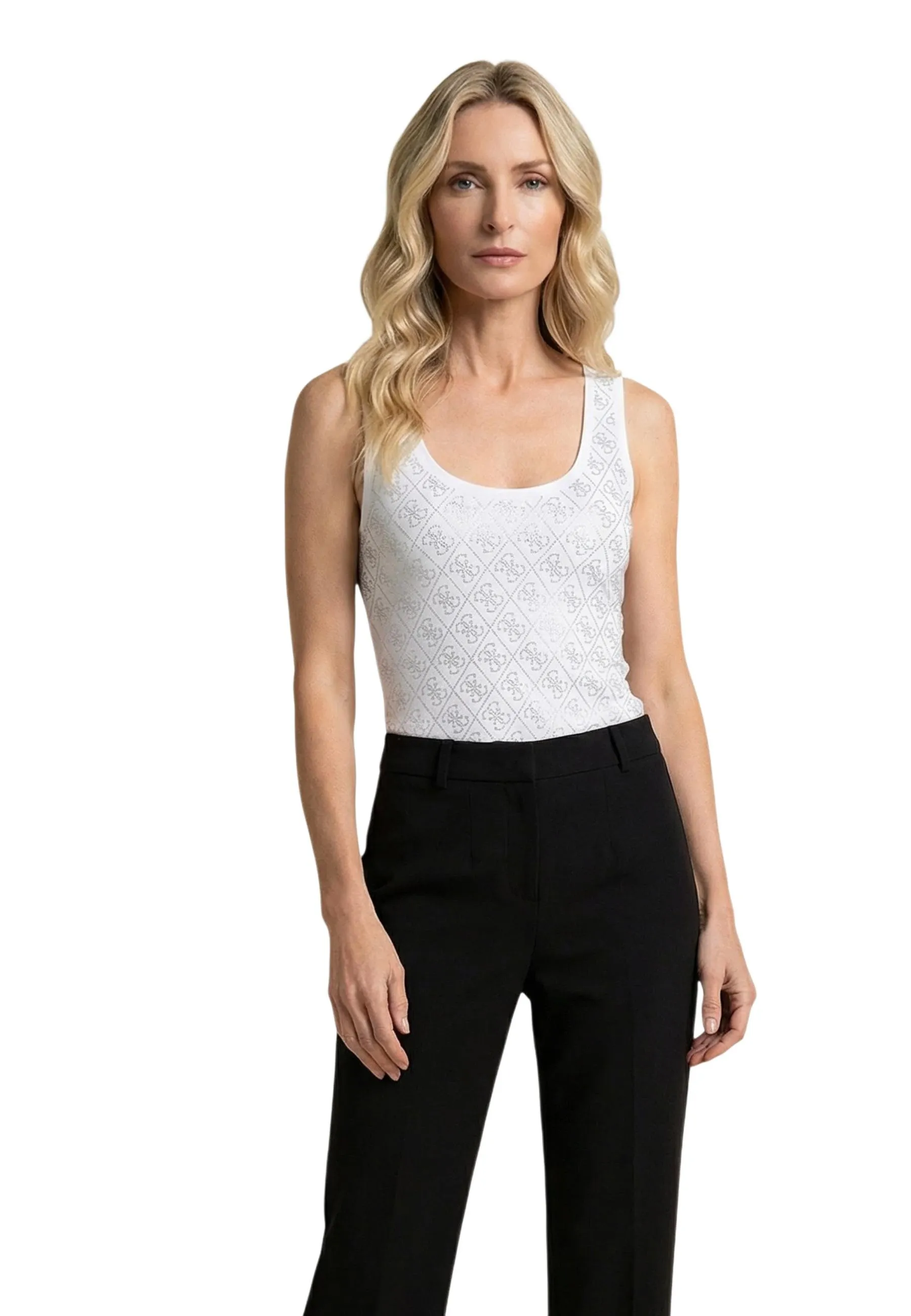 Guess Damen Tank-Tops Weiß 509276