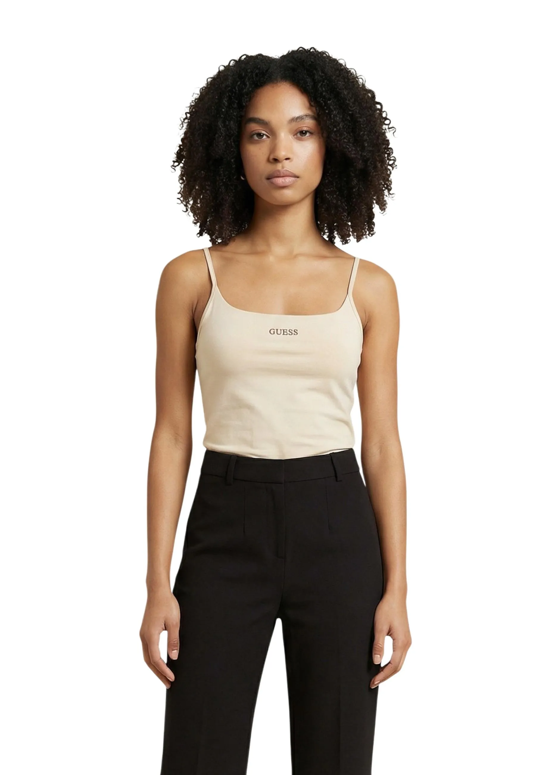 Guess Damen Tank-Tops Beige 509275