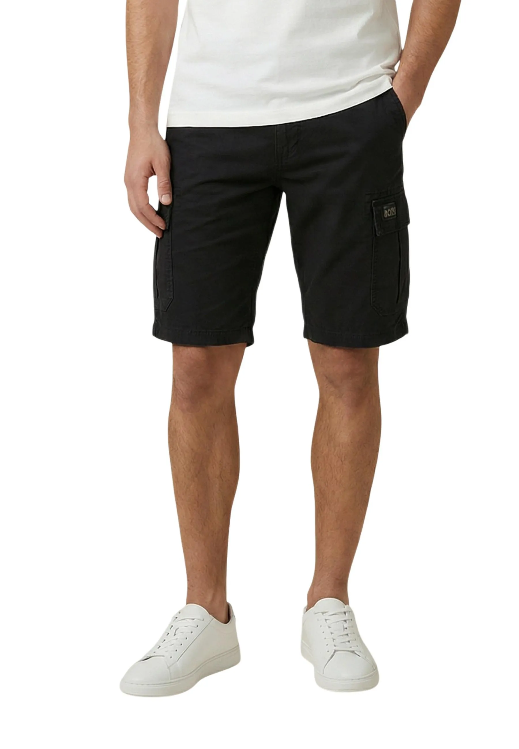 Herren Bermudas Schwarz 509236