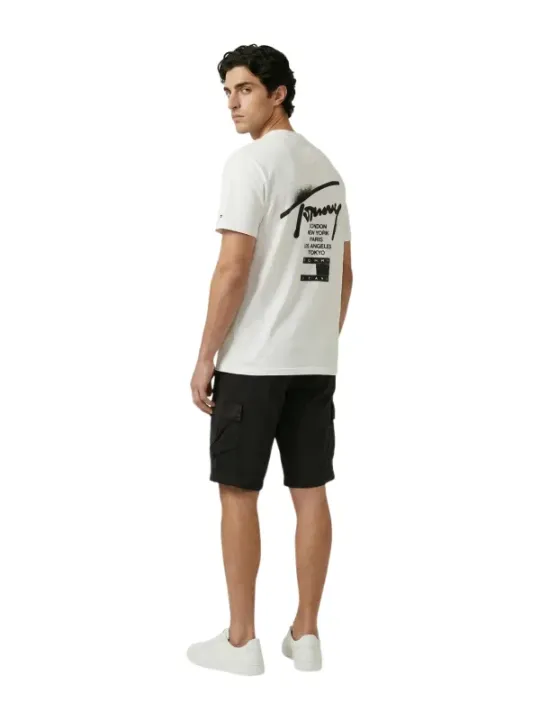 Tommy Hilfiger Jeans Herren Bermudas Schwarz | online kaufen