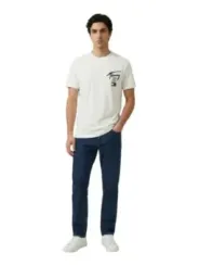 Tommy Hilfiger Jeans Herren T-Shirt Weiß | online kaufen