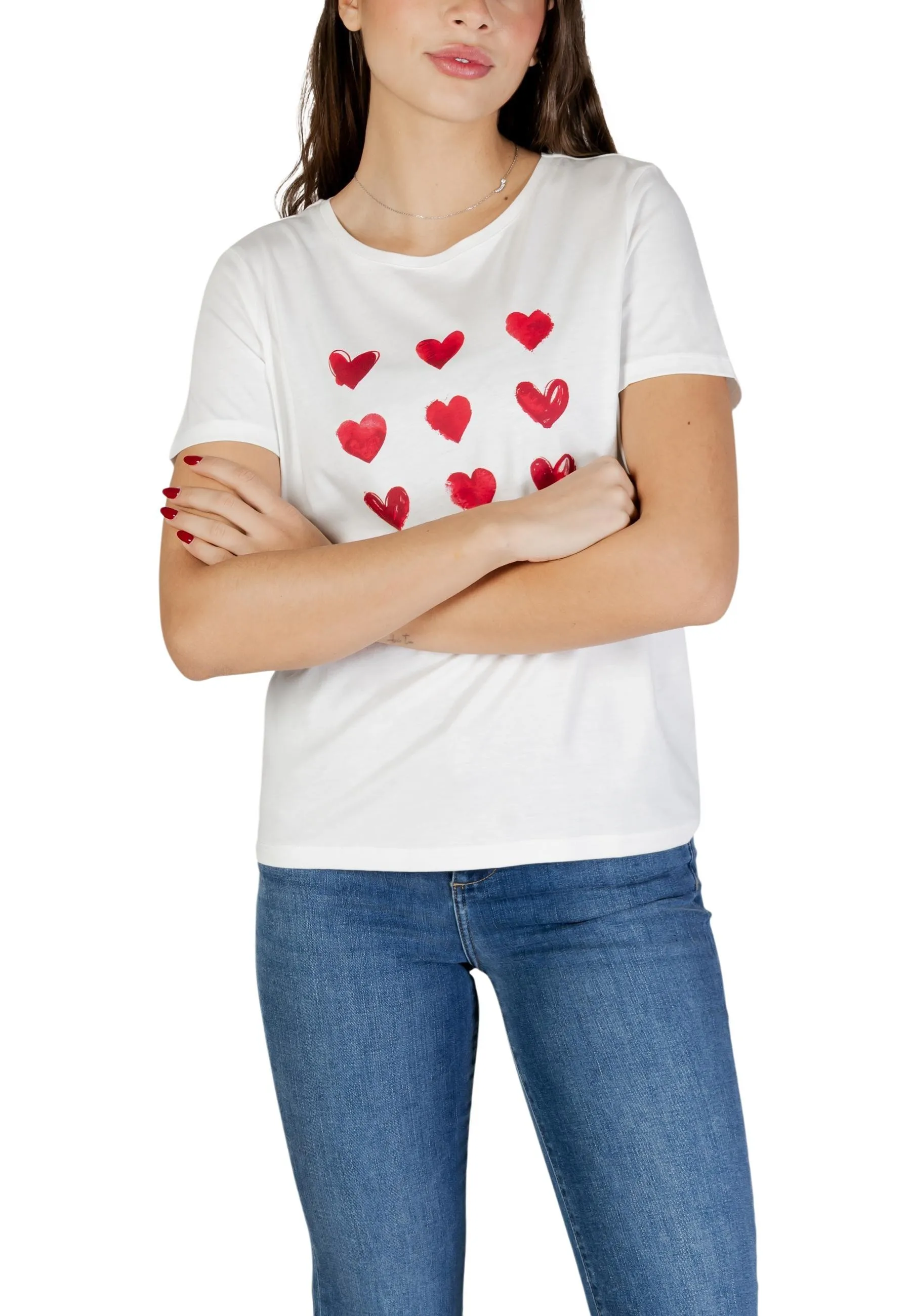 Damen T-Shirt Weiß 506080