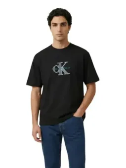 Calvin Klein Herren T-Shirt Schwarz mieten | Flex-Fashion