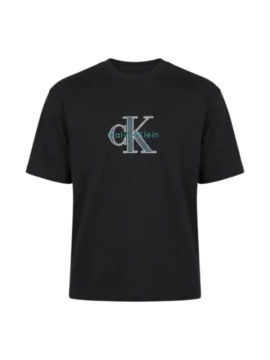 Calvin Klein Jeans Herren T-Shirt Schwarz | online kaufen