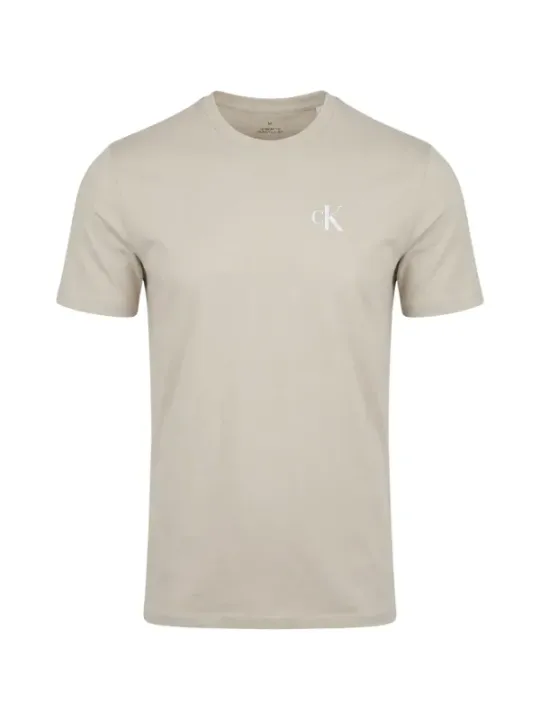 Calvin Klein Jeans Herren T-Shirt Beige | online kaufen
