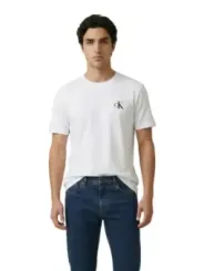 Calvin Klein Jeans Herren T-Shirt Weiß | online kaufen