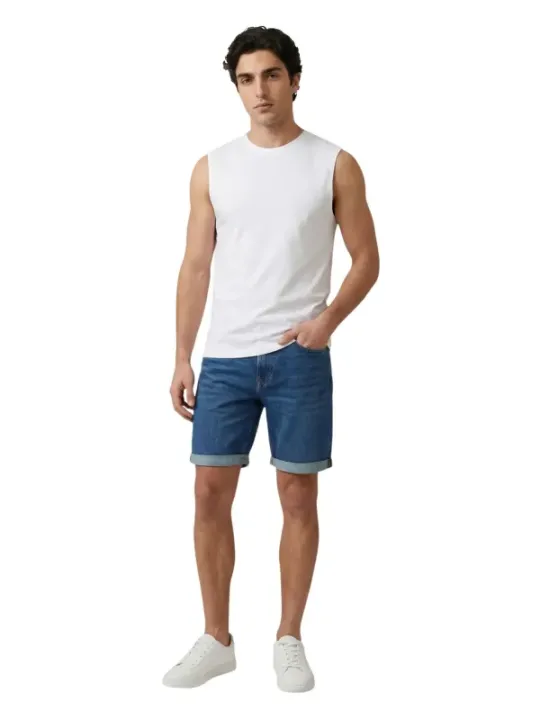 Calvin Klein Jeans Herren Bermudas Azurblau | online kaufen