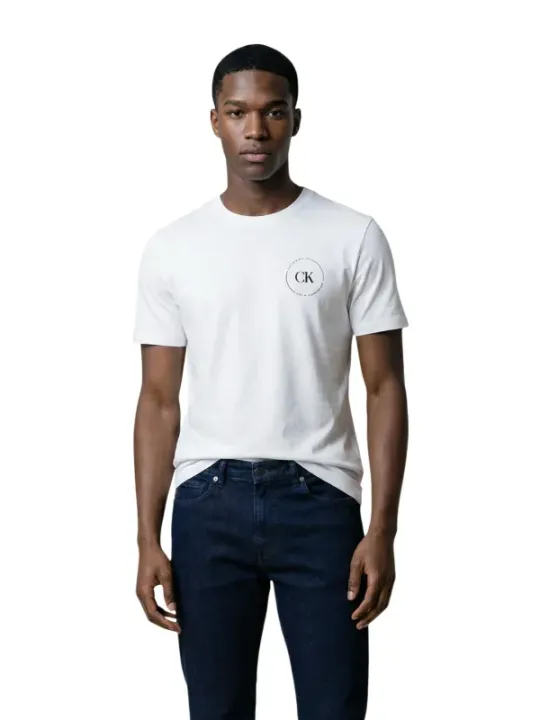 Calvin Klein Jeans Herren T-Shirt Weiß | online kaufen