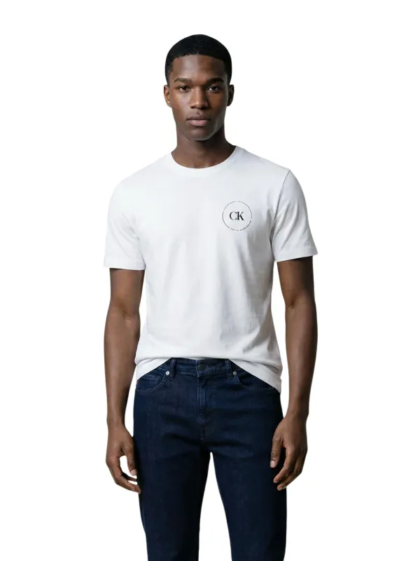 Calvin Klein Jeans Herren T-Shirt Weiß | online kaufen