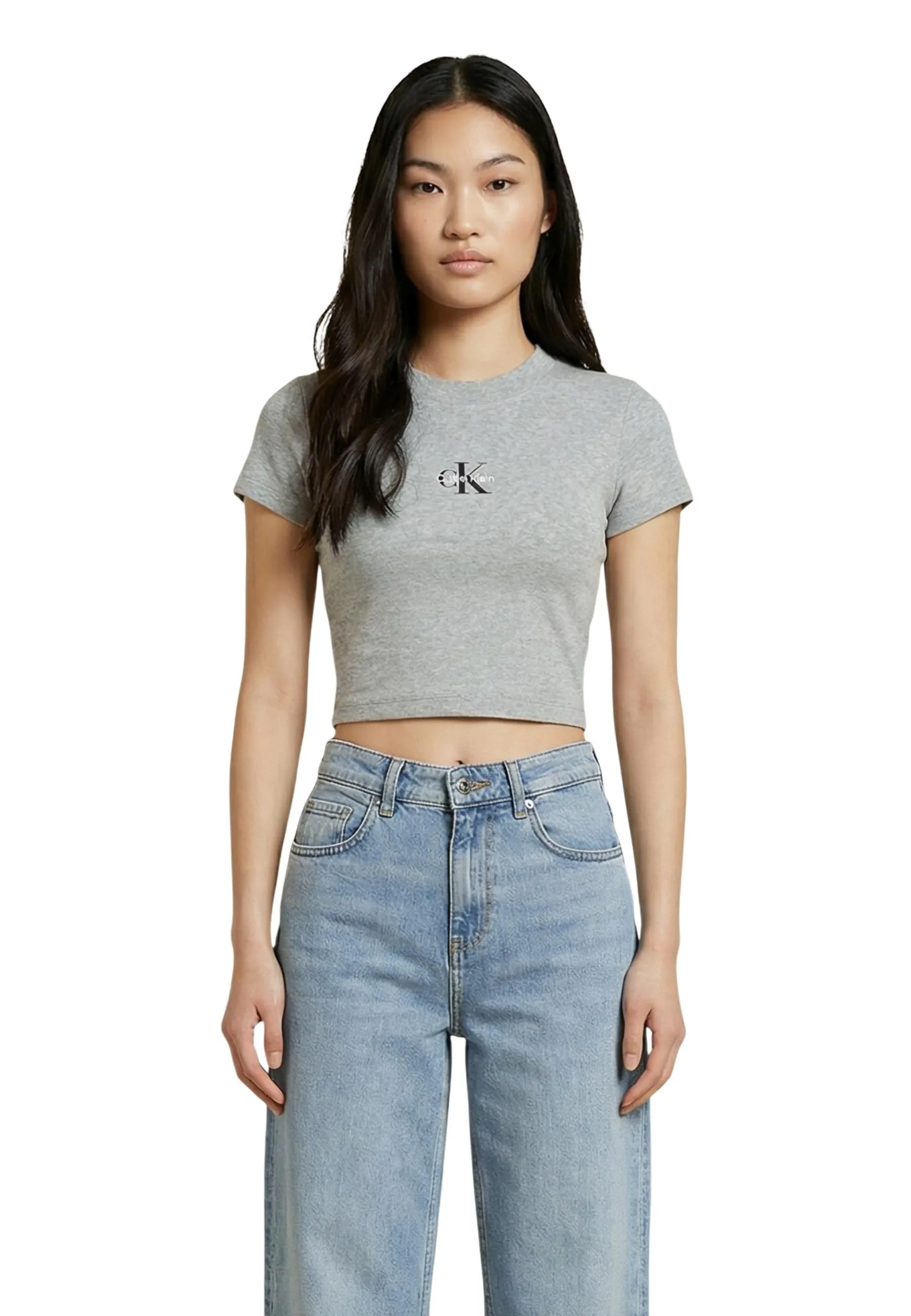 Damen T-Shirt Grau 509211