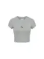 Calvin Klein Jeans Damen T-Shirt Grau | online kaufen