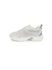 Weiße Calvin Klein Sneakers mit Lila