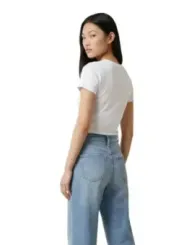 Calvin Klein Jeans Damen T-Shirt Weiß | online kaufen