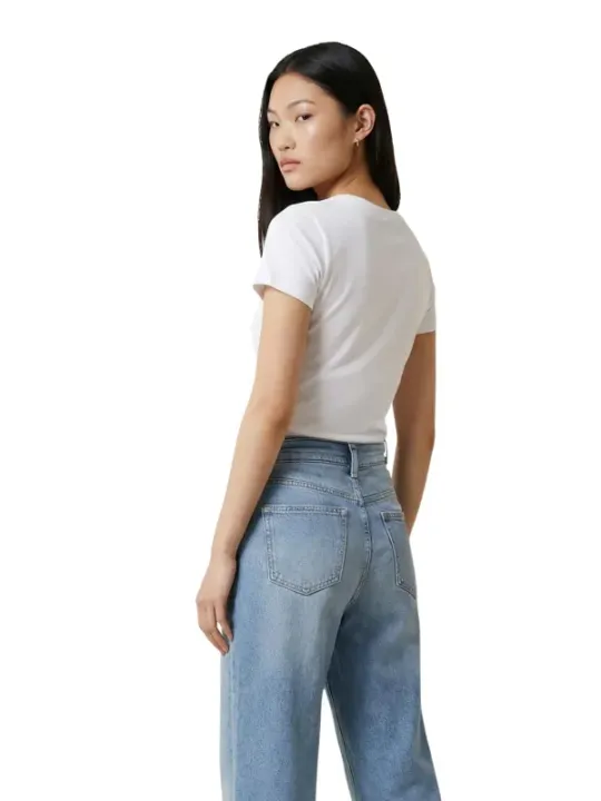 Calvin Klein Jeans Damen T-Shirt Weiß | online kaufen