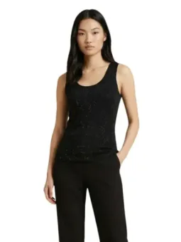 Guess Damen Tank-Tops Schwarz mieten - Flex-Fashion Verleih
