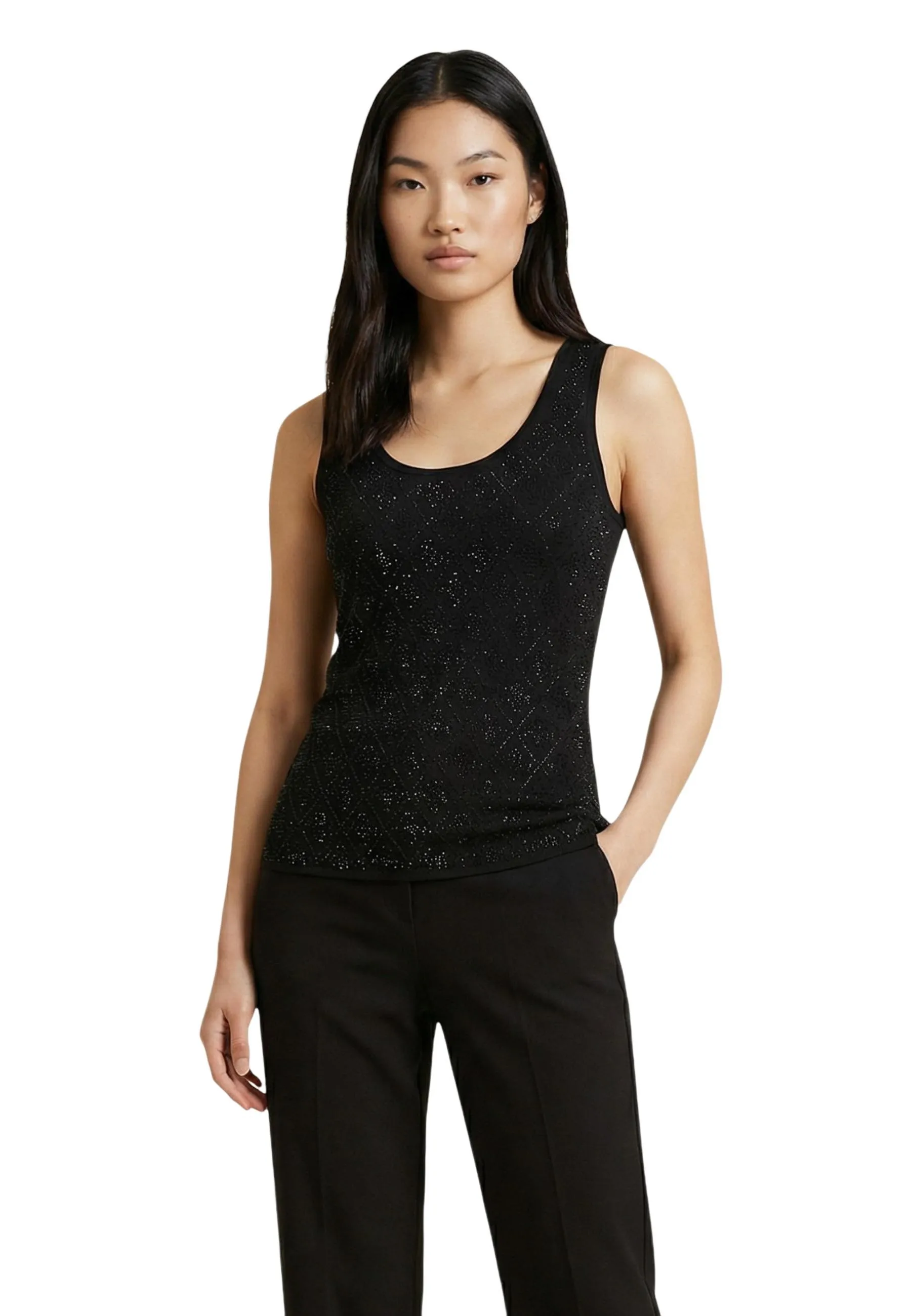 Damen Tank-Tops Schwarz 509064