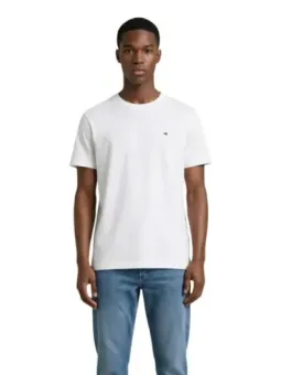 Tommy Hilfiger Jeans Herren T-Shirt Weiß | online kaufen