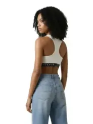 Tommy Hilfiger Jeans Damen Top Weiß | online kaufen