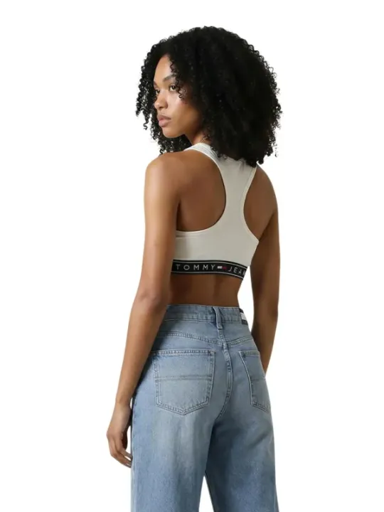 Tommy Hilfiger Jeans Damen Top Weiß | online kaufen