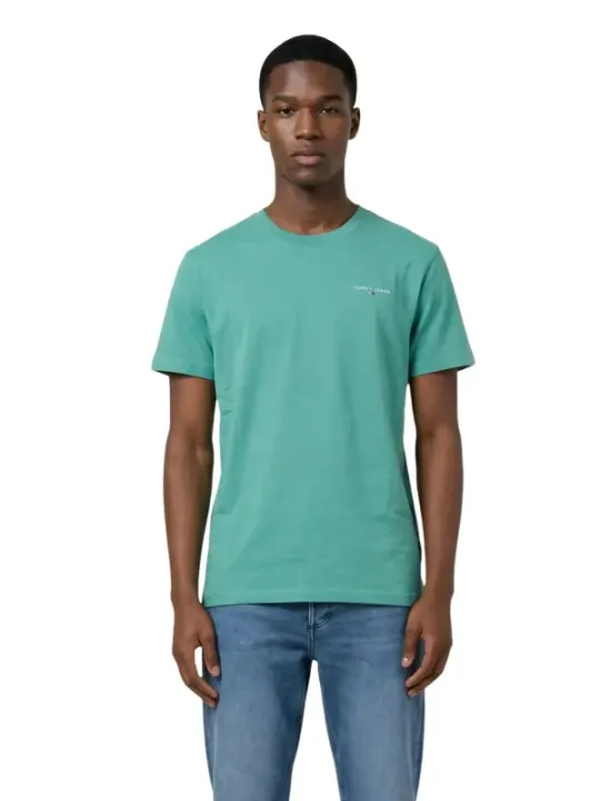Tommy Hilfiger Jeans Herren T-Shirt Grün | online kaufen